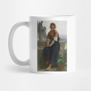 The Broken Pitcher by William-Adolphe Bouguereau Mug